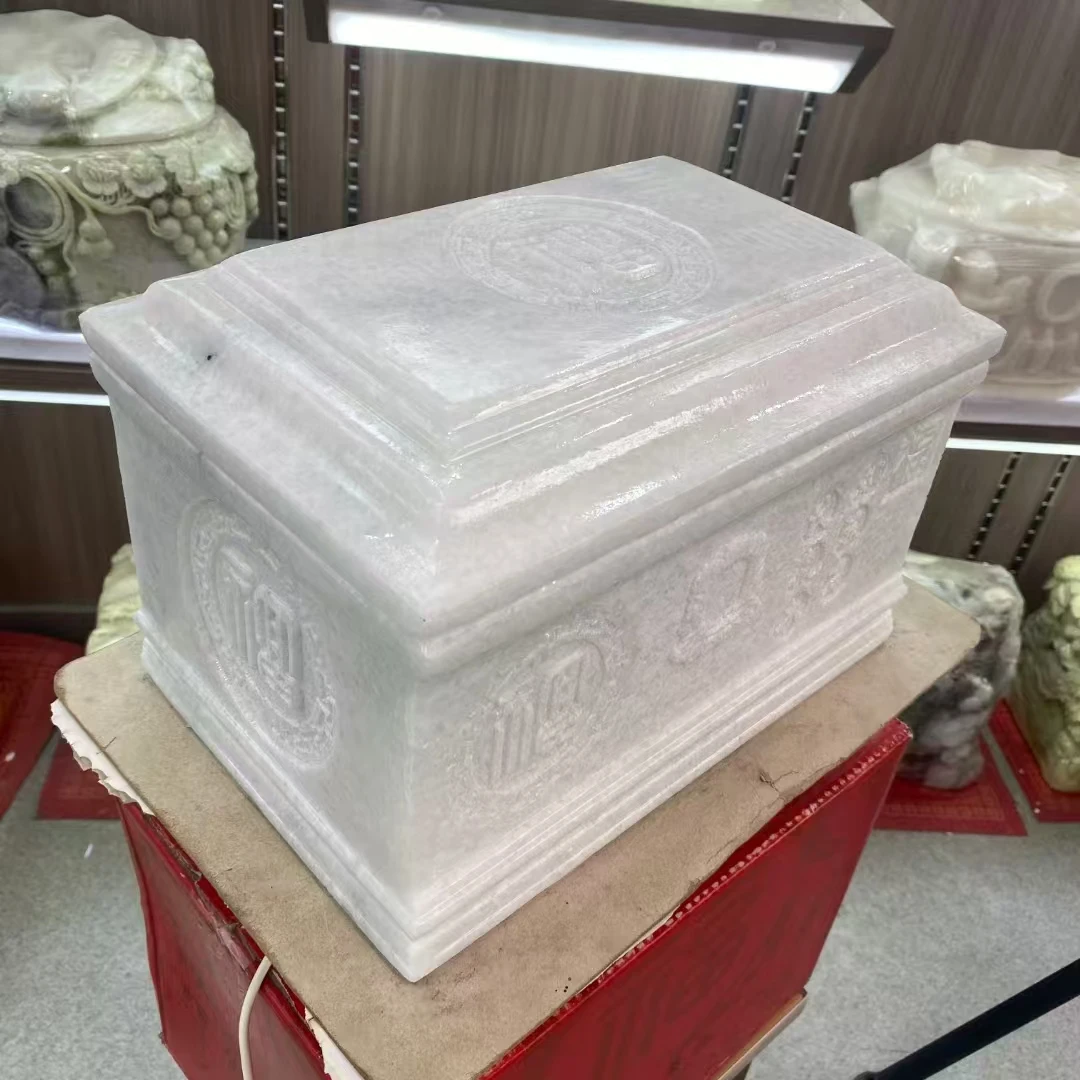 精刻 32CM汉白石