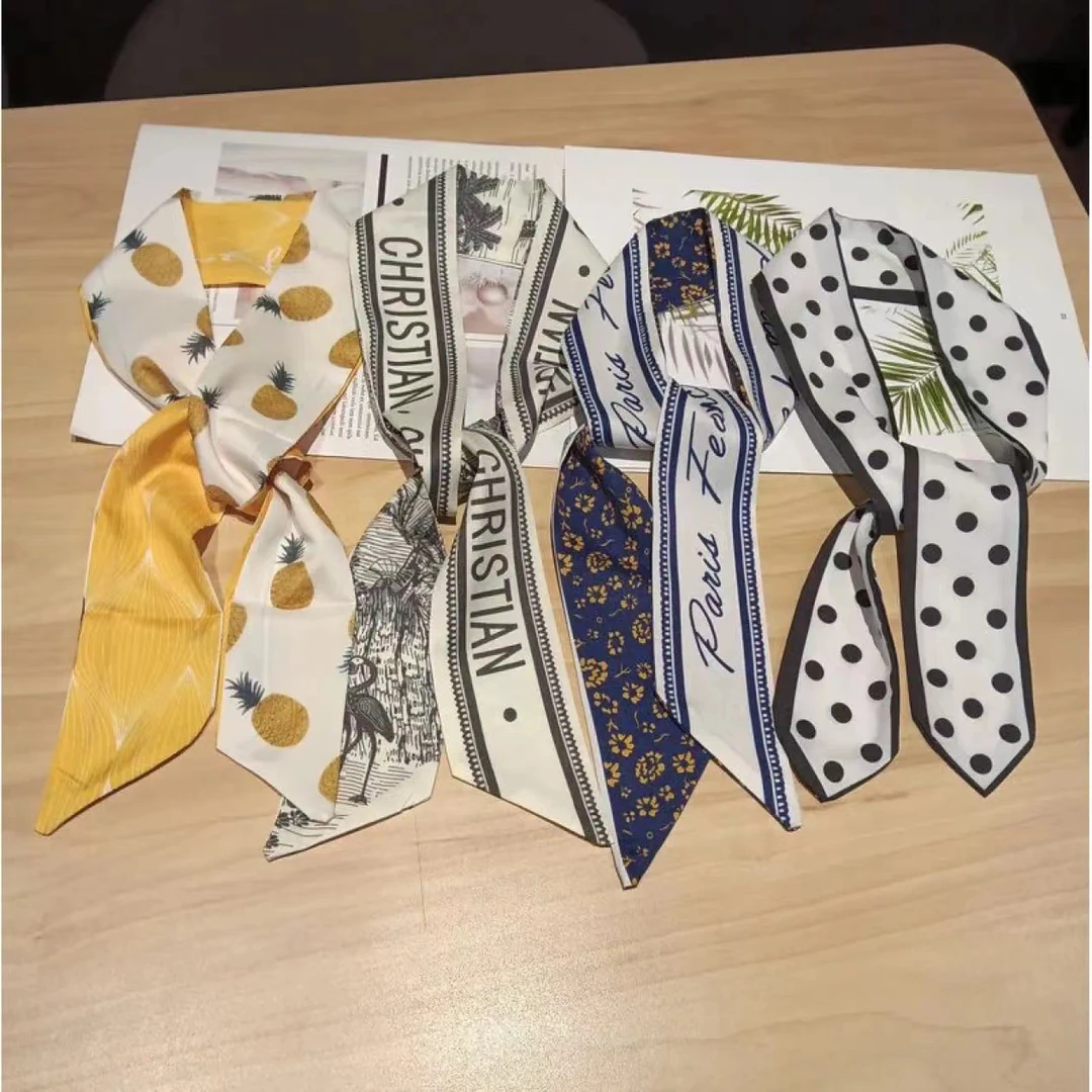 【佳总专属】老钱风搭配新款头饰法式飘带发带丝带丝巾款式随机发