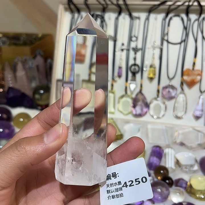 三***阳颈饰未镶嵌水晶柱