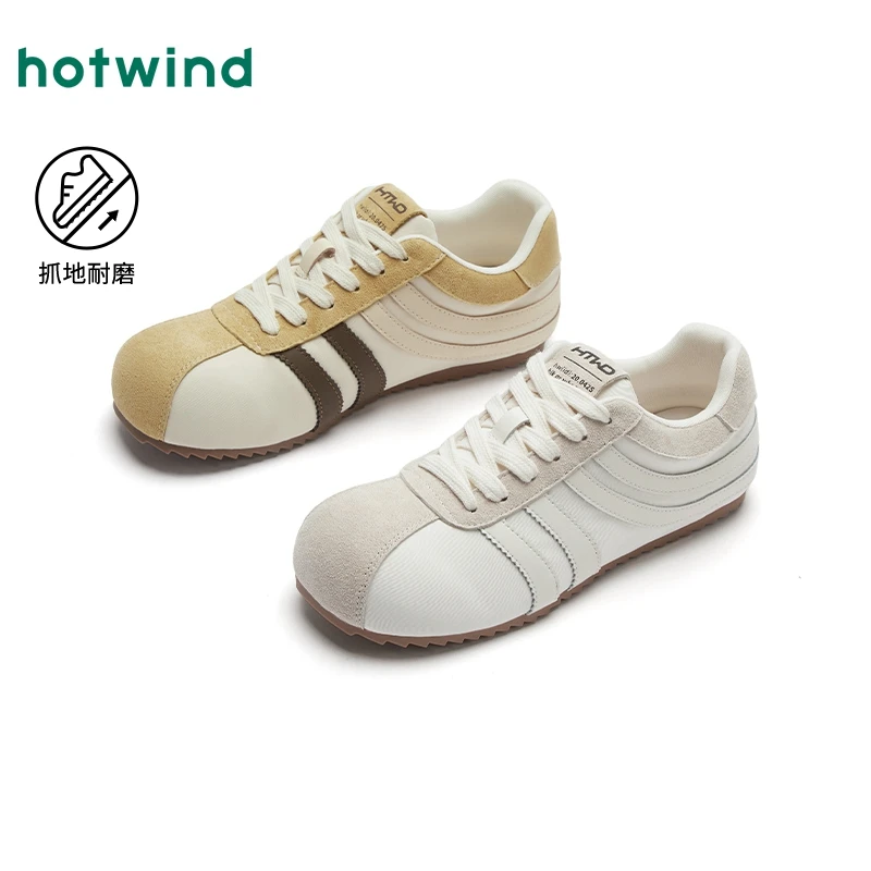 双11热风商场同款【琥珀流光】女时尚大头拼接板鞋H11W25121