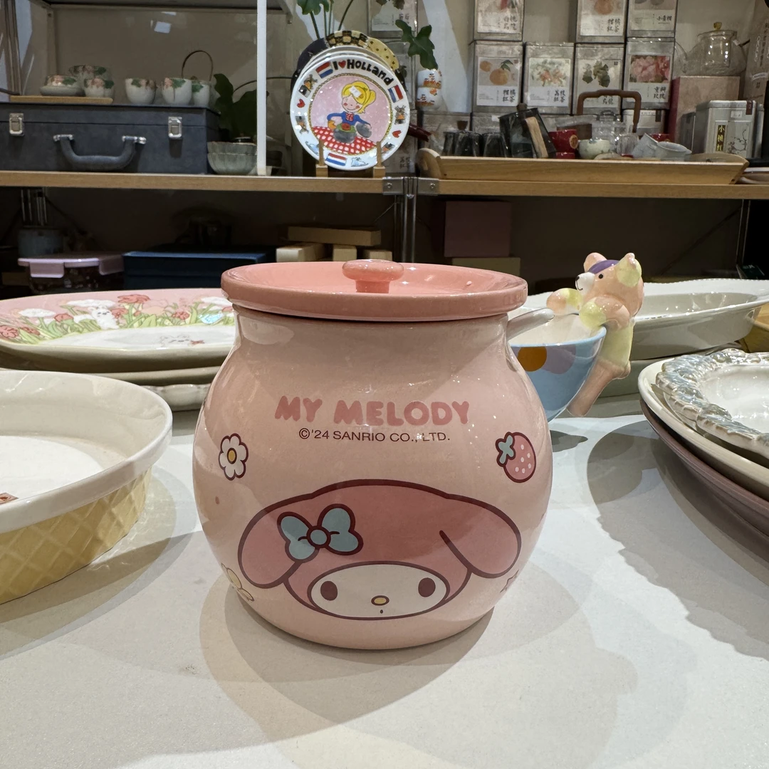 三丽鸥美乐蒂猪油罐