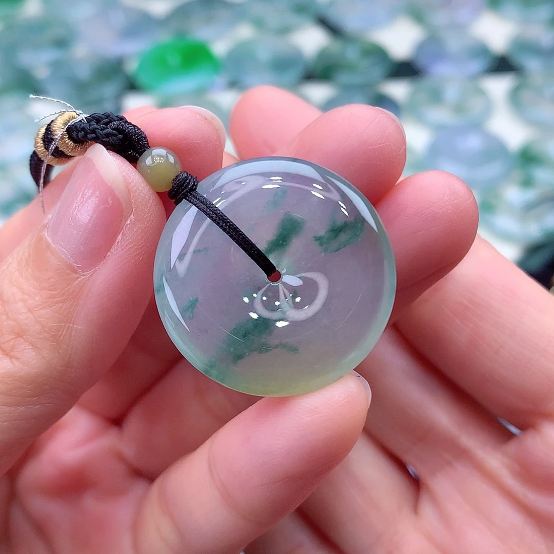 颈饰未镶嵌翡翠编号47-尺寸26/5.6