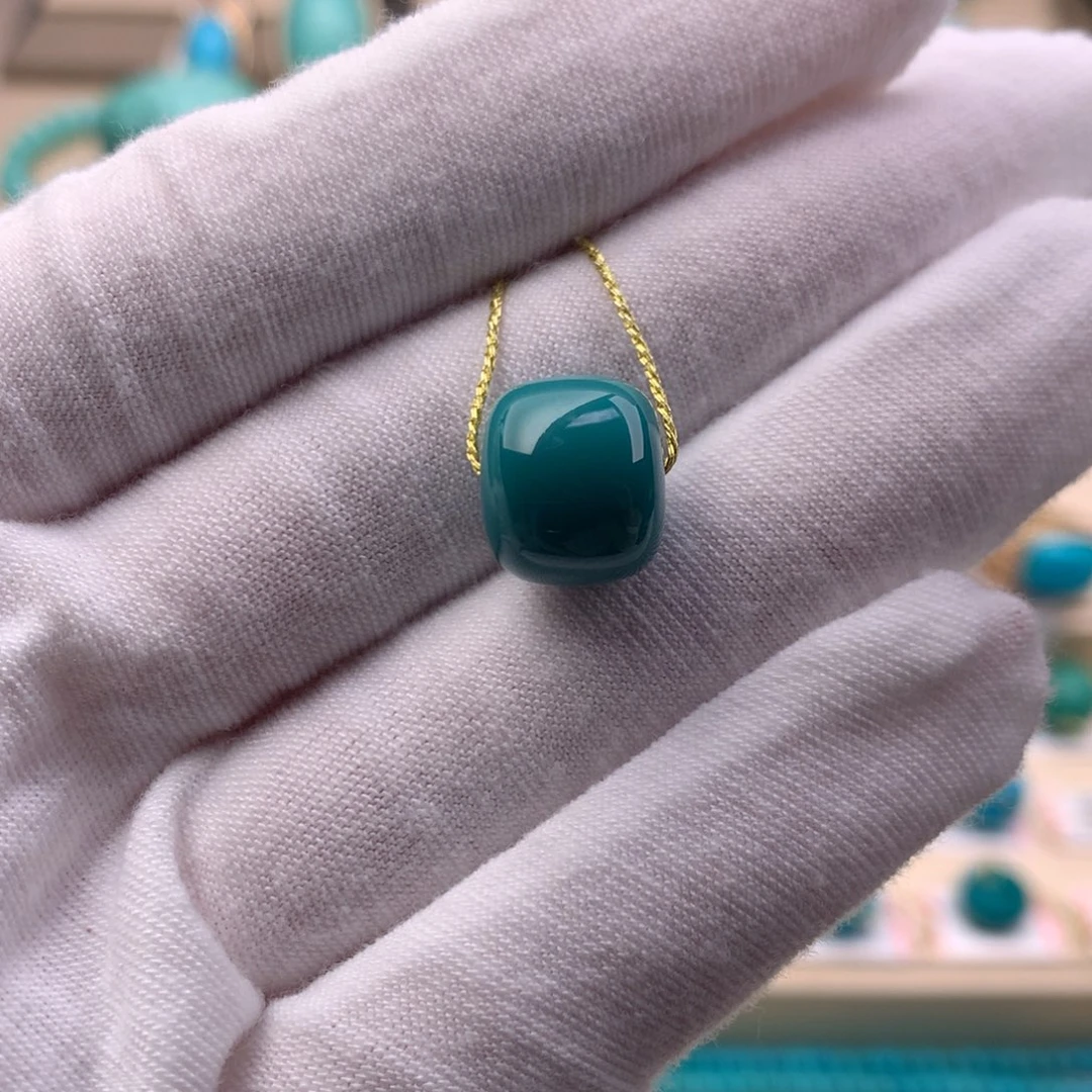 绿松石未镶嵌珠宝奇石12.2*10.4