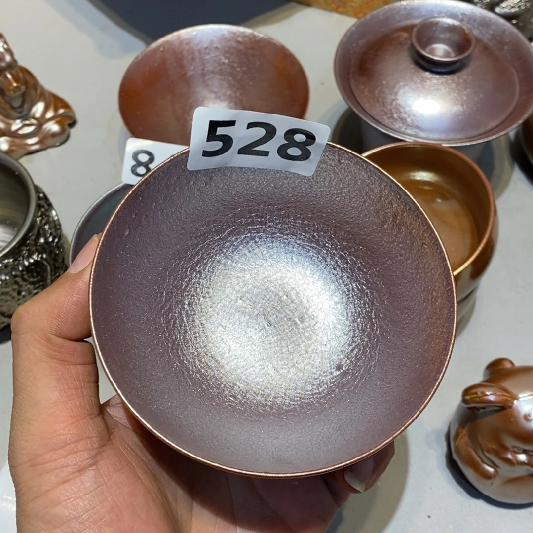 柴烧茶具陶瓷杯子