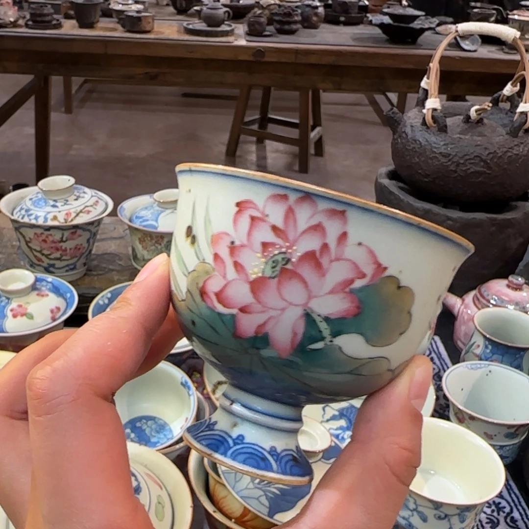 瓷片景德镇手作器皿同款发货