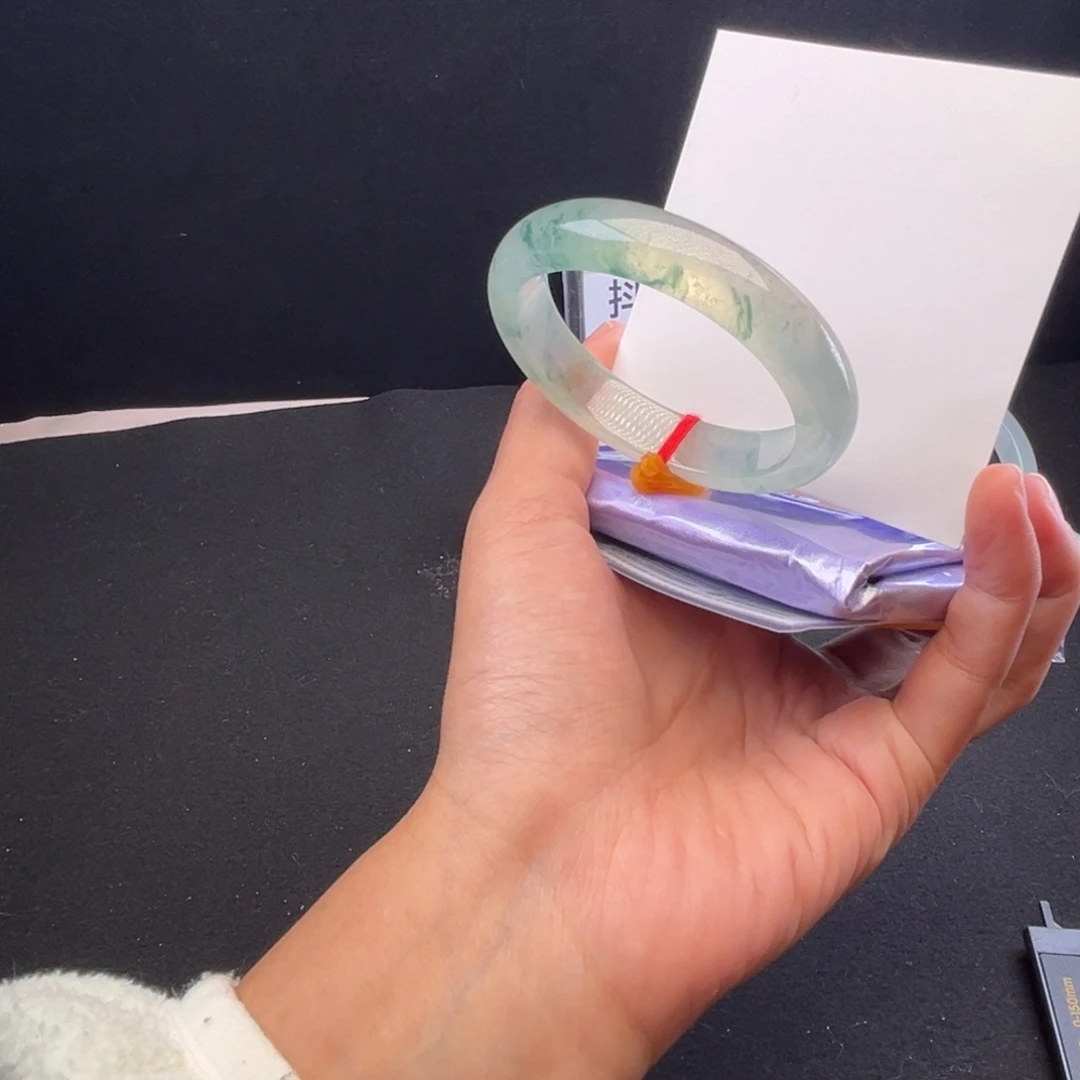 翡翠未镶嵌手镯贵妃序号7