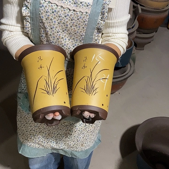 紫砂花盆紫砂花盆