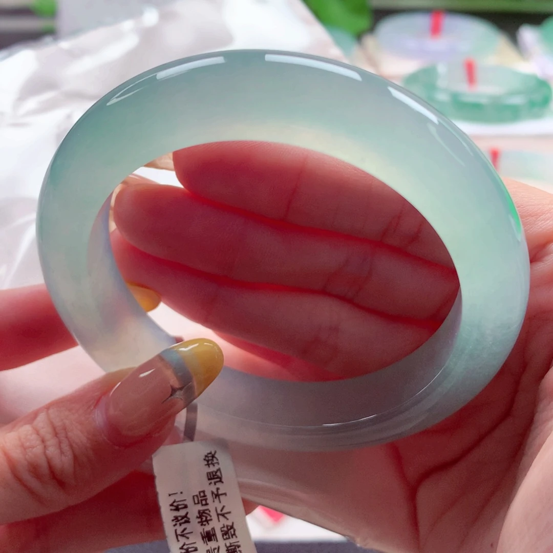 未镶嵌手镯翡翠56.6 新货毕业底妆 灵子挚爱款