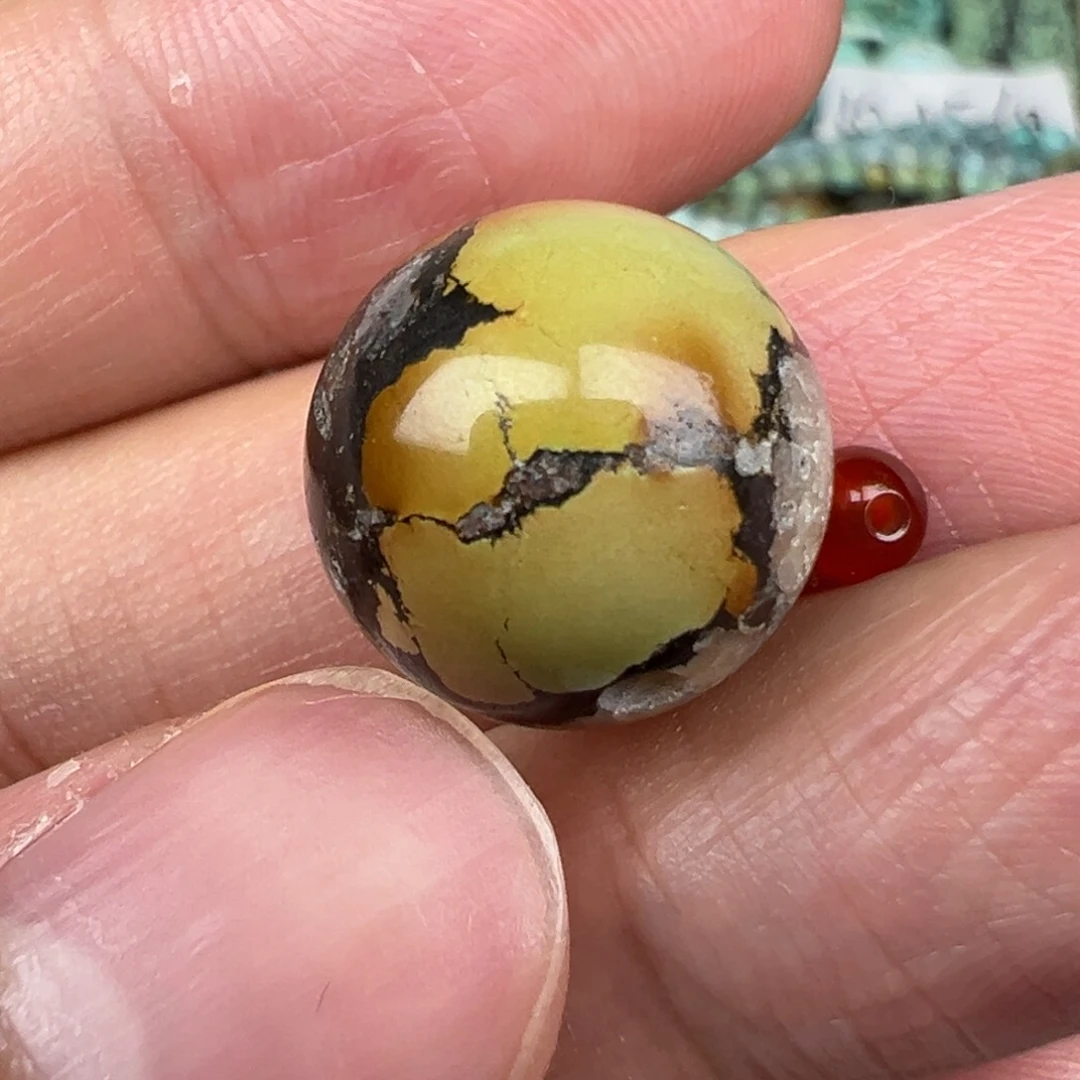 南红玛瑙配饰未镶嵌卡14.5