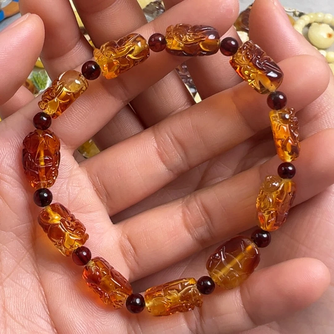 琥珀未镶嵌裸石琥珀