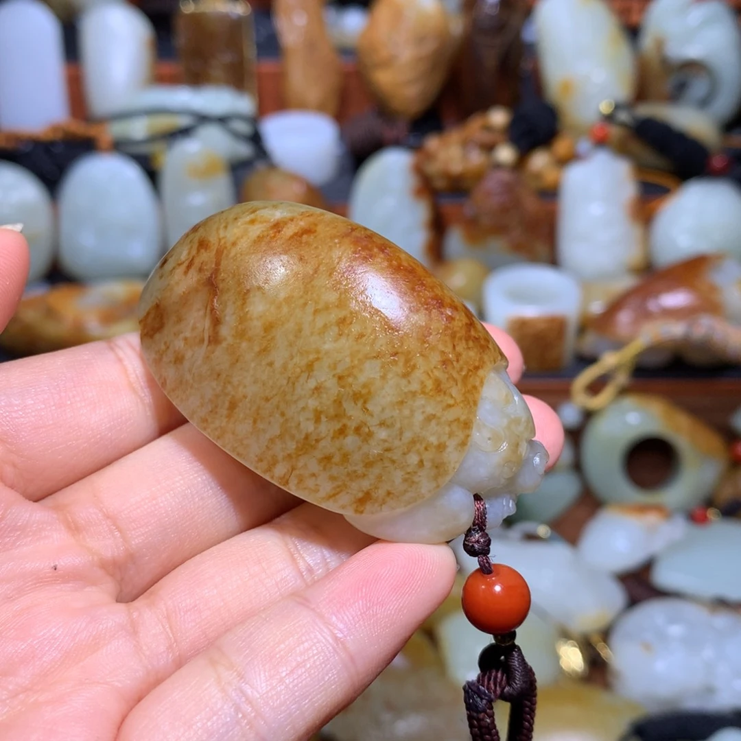 别***鲲和田玉未镶嵌颈饰