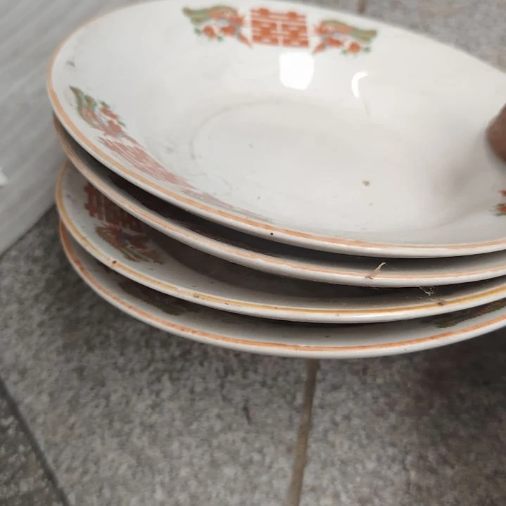 瓷片陶瓷盘子碗陶陶