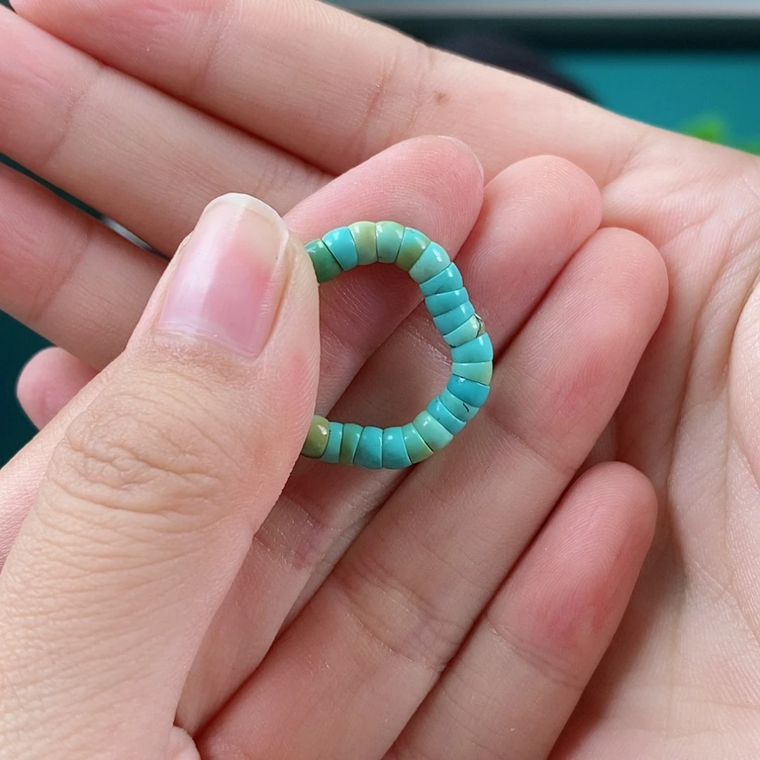 未镶嵌绿松石珠宝奇石