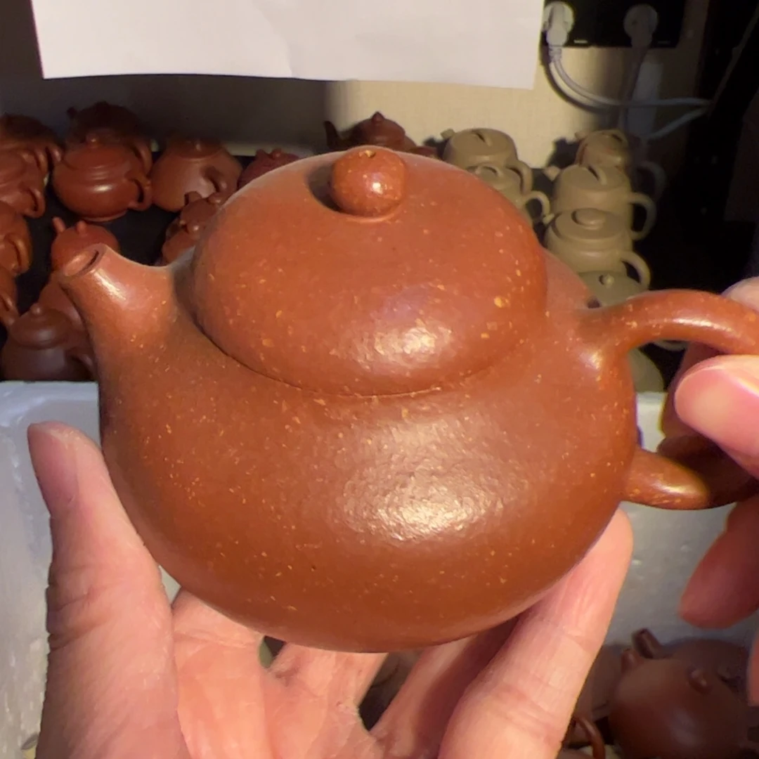 紫砂茶壶宜兴紫砂壶16目降坡