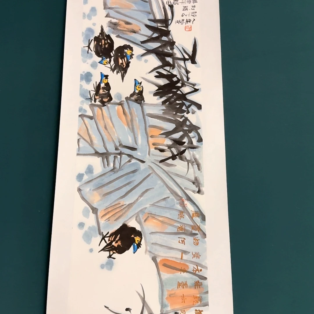 国画邹老师作品画作