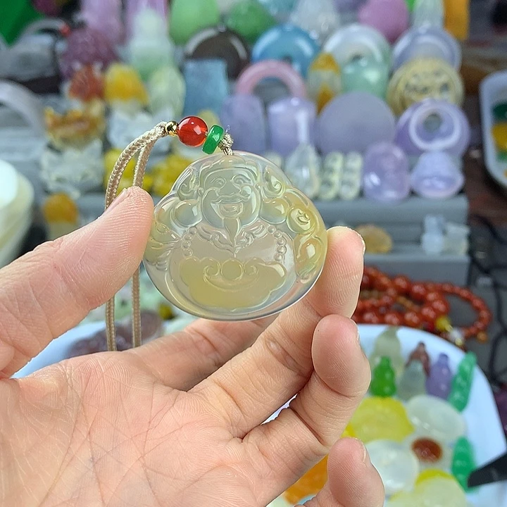玛瑙/玉髓未镶嵌颈饰