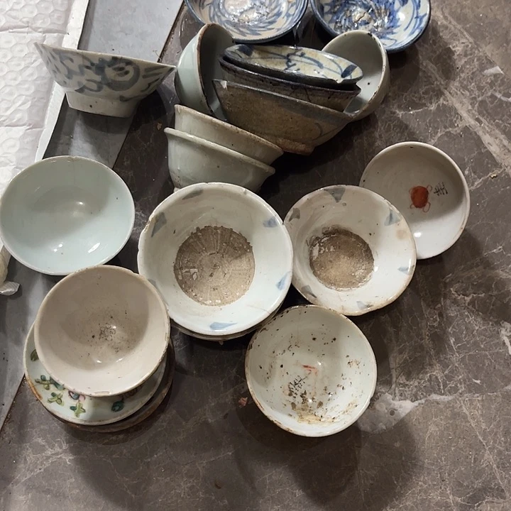罐用****3小杯子20个有残了