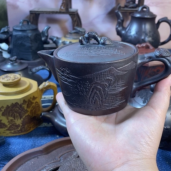 茶壶紫砂瑕疵紫砂茶具