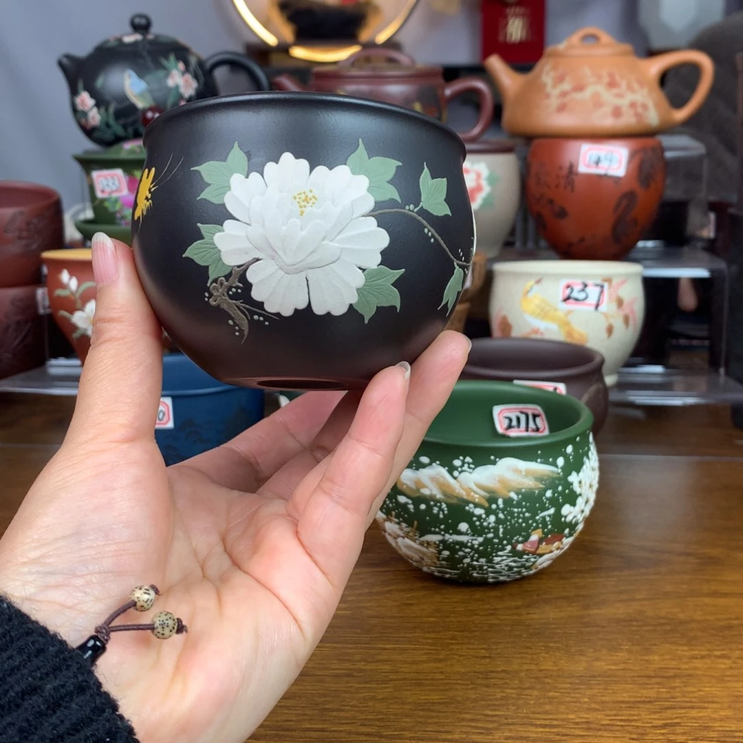 紫砂茶杯宜兴紫砂茶具