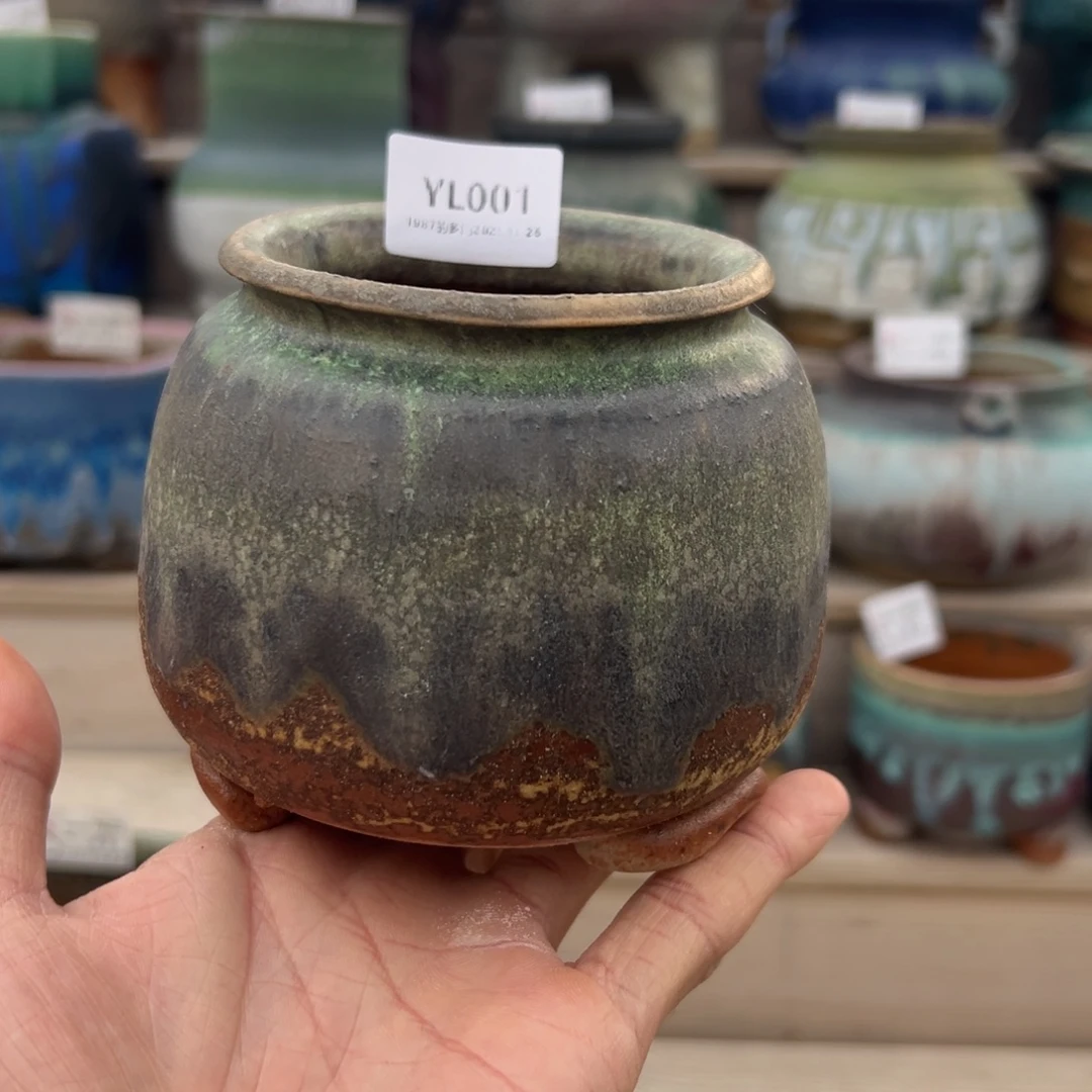 1987花盆yl001 可可西里蜂蜜罐