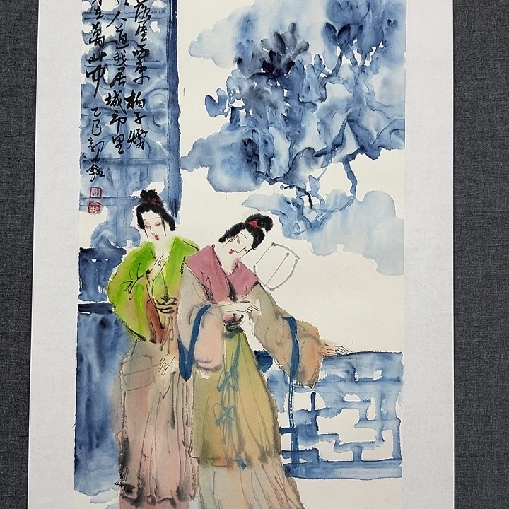 国画书画作品多次