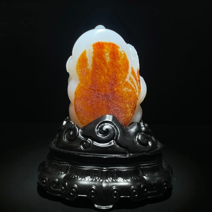 《创汇》和田玉罗汉 山东国营文物商店 NYDYC61188-11166