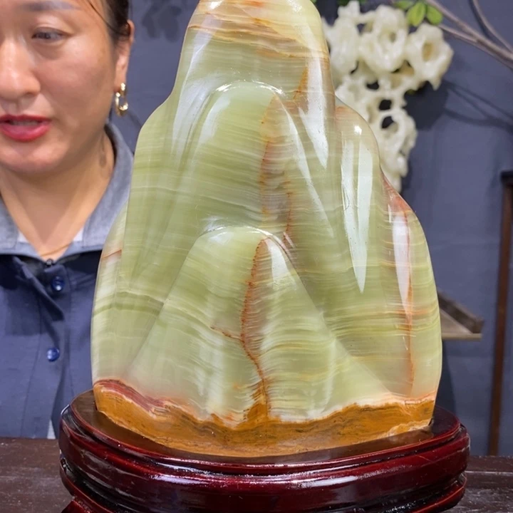 石材精品古青石摆件