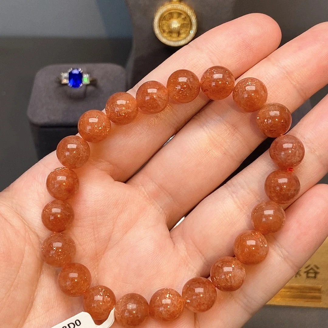 水晶手串未镶嵌7A级太阳石