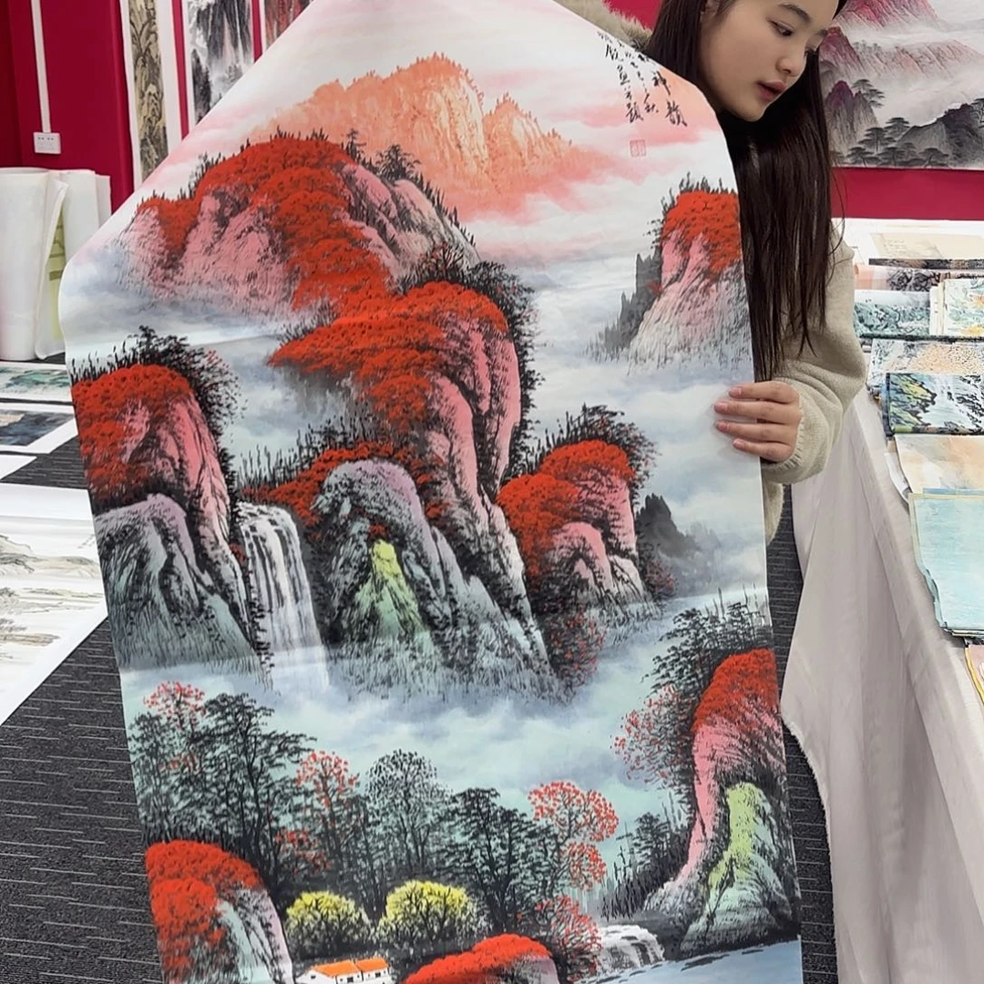 国画国画作品纯手绘