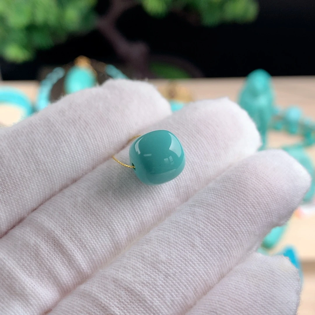 绿松石配珠卡10.5未镶嵌