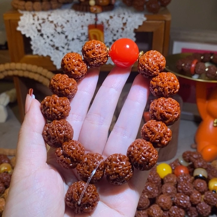 手串金刚菩提18-195玉华安娜籽毕业款一物