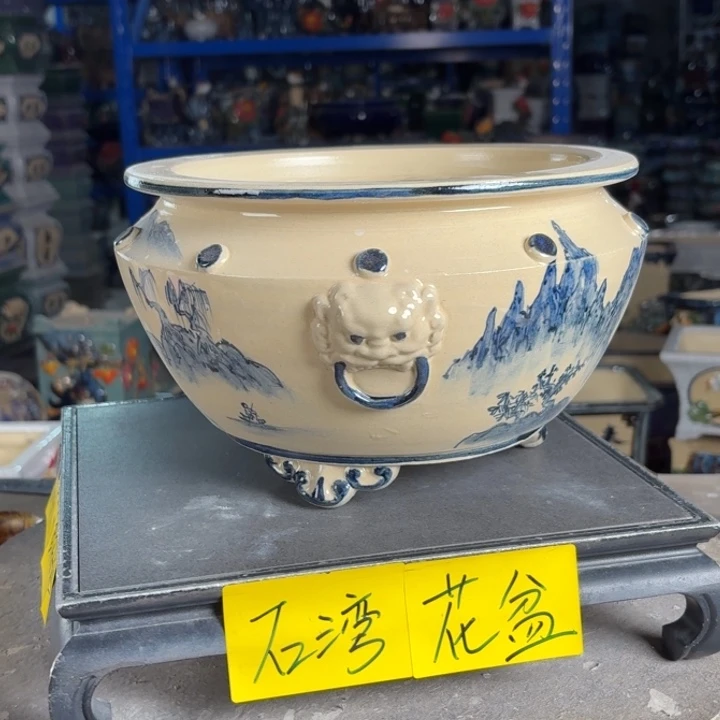一风堂石湾花盆 内21*13