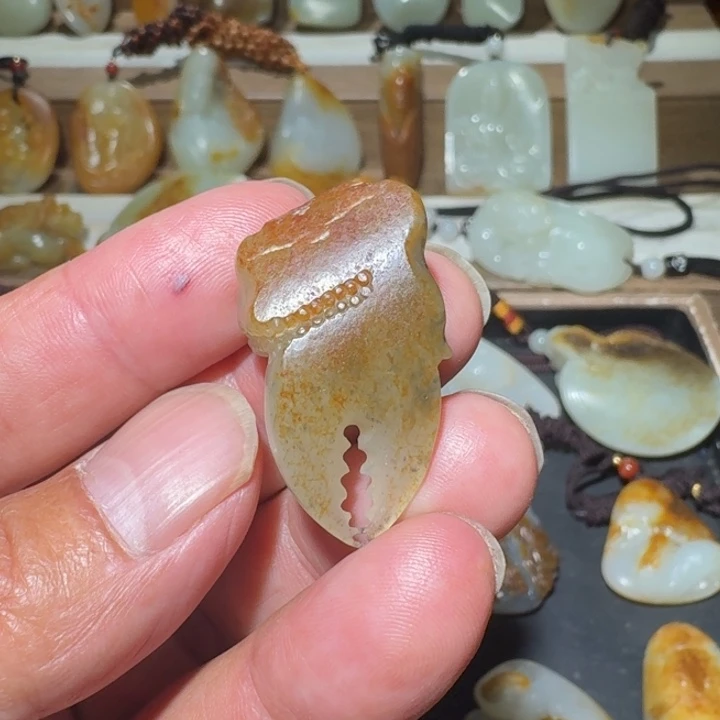 吊坠(不含链)未镶嵌和田玉