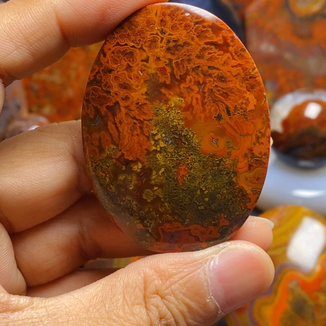 玛瑙/玉髓吊坠(不含链)未镶嵌我*