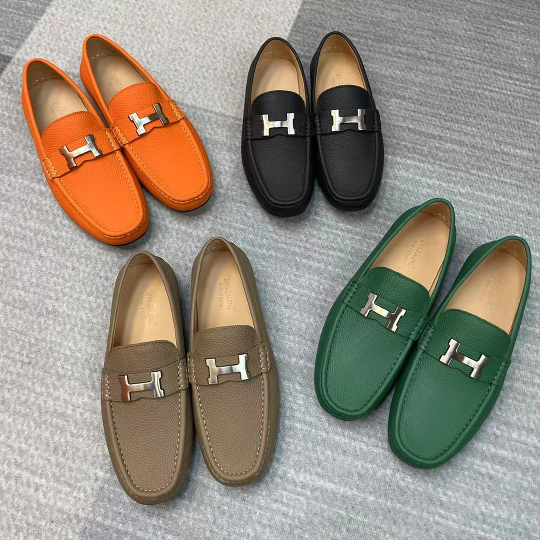 （谨慎下单介意勿拍）工厂样品版鞋福利品时尚男士休闲驾车豆豆鞋