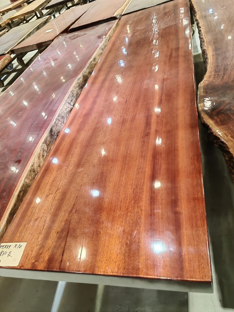 非洲进口实木大板茶桌办公桌