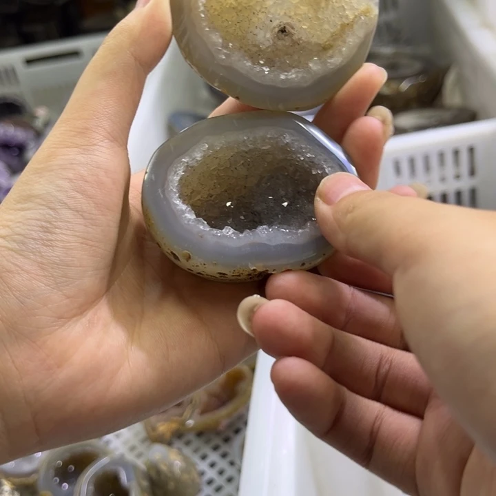 水晶发饰未镶嵌白晶盆