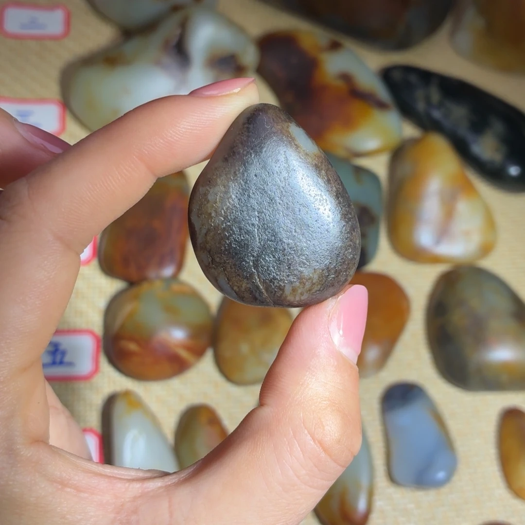 和田玉未镶嵌挂件32g