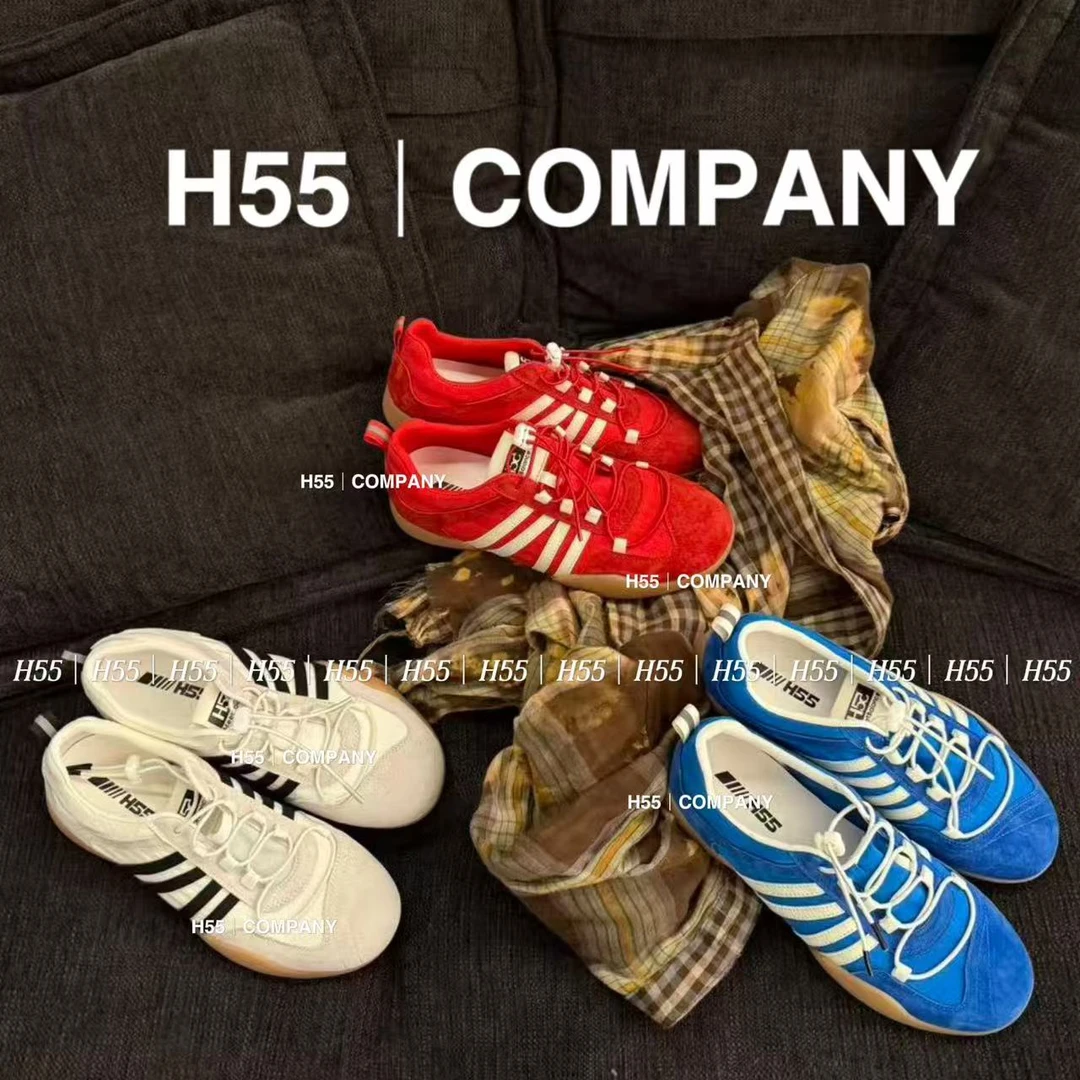 H55【绅士y专属】肯豆男友亚麻超软透气芭蕾德训鞋35-2578