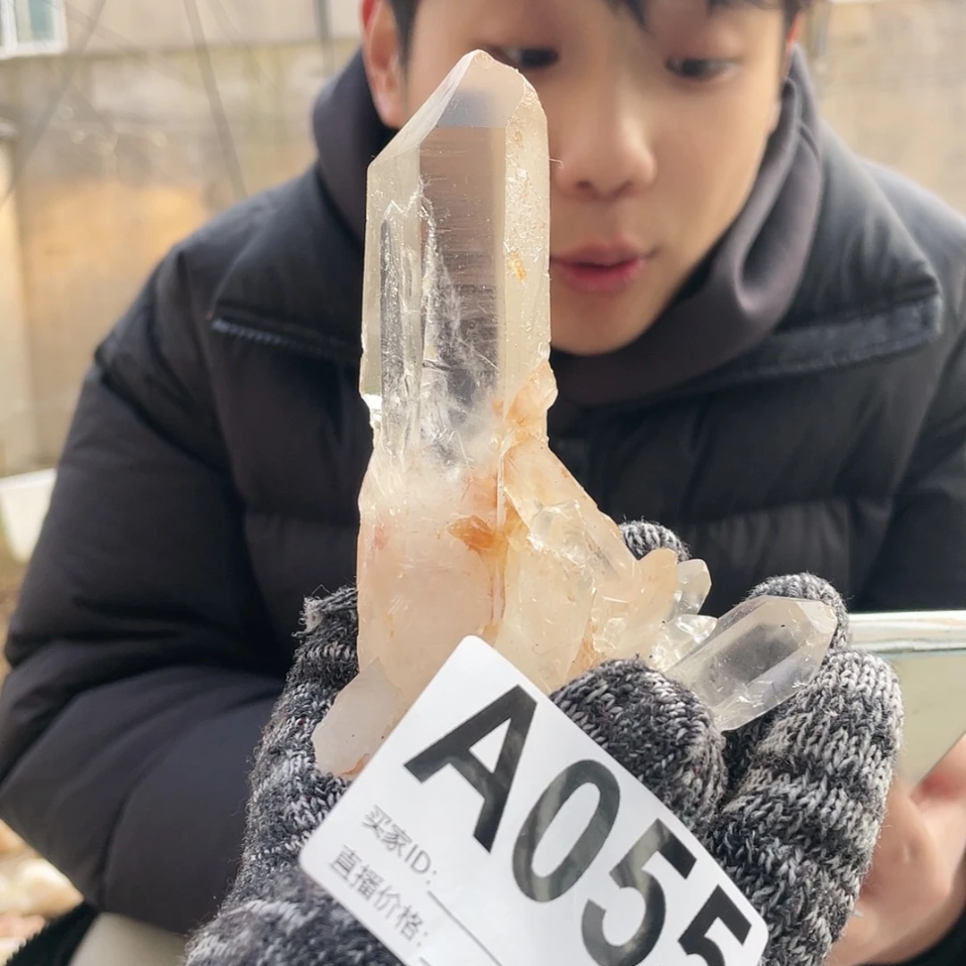 水晶晶簇晶簇未镶嵌