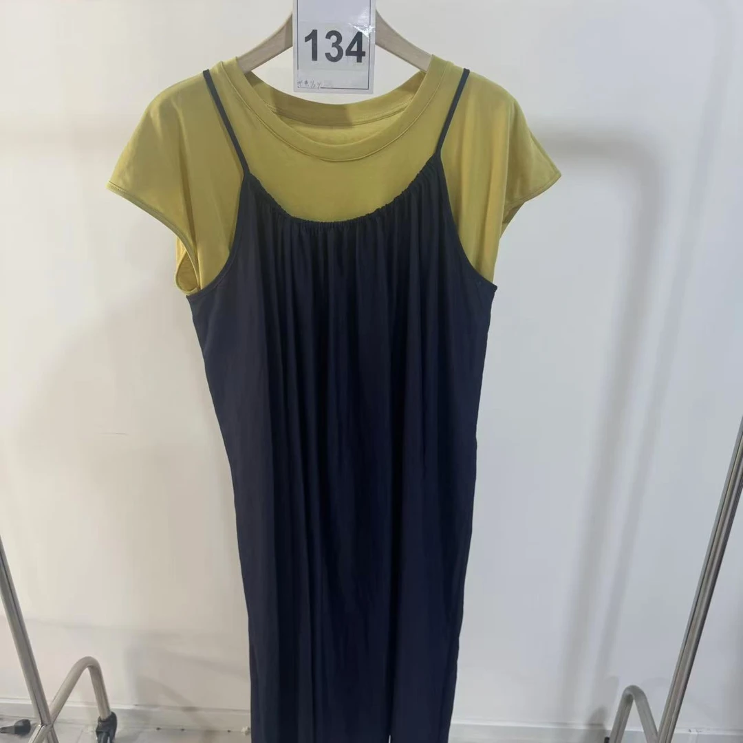 134-FD5652-少女风时尚套装百搭上衣脏脏风可爱风muji风