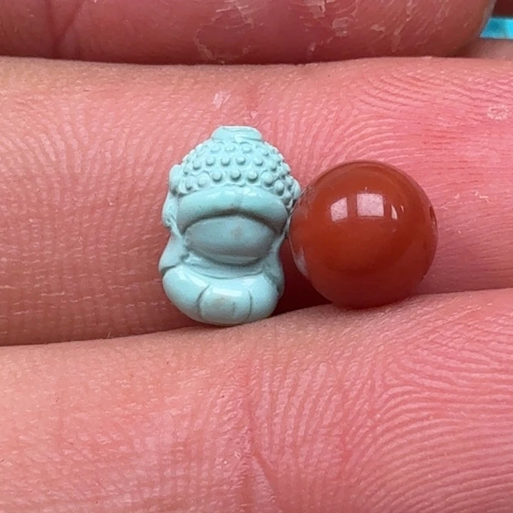 南红玛瑙未镶嵌珠宝半成品