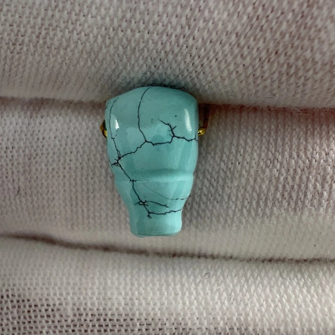 未镶嵌绿松石配饰7*11m m