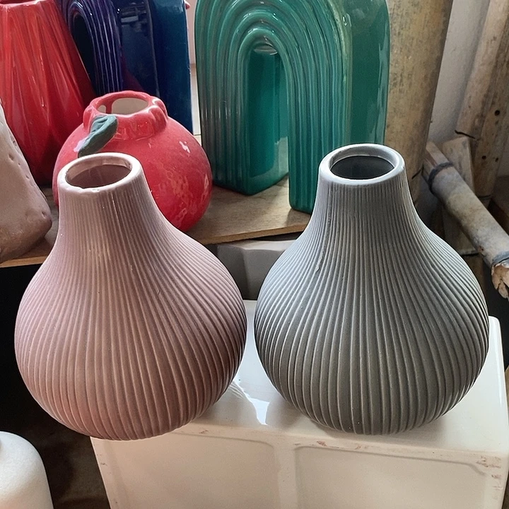 摆件水培陶盆无孔 瑕疵介意勿拍