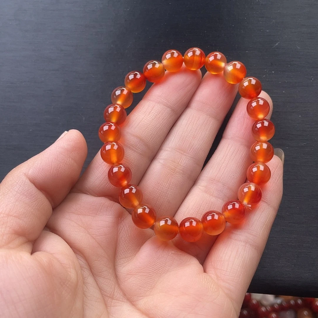 芊***愿玛瑙/玉髓手镯未镶嵌