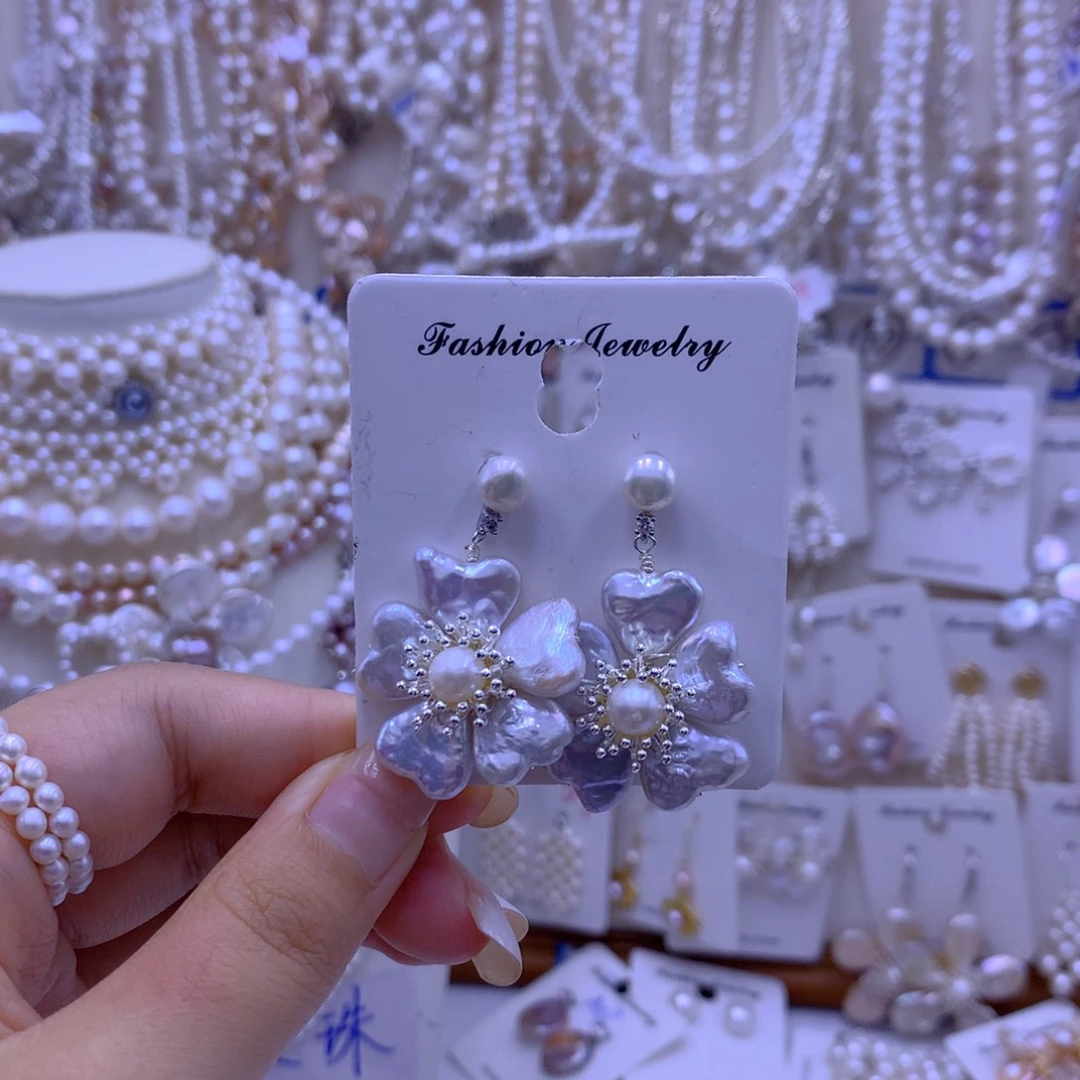 淡水珍珠合金颈饰