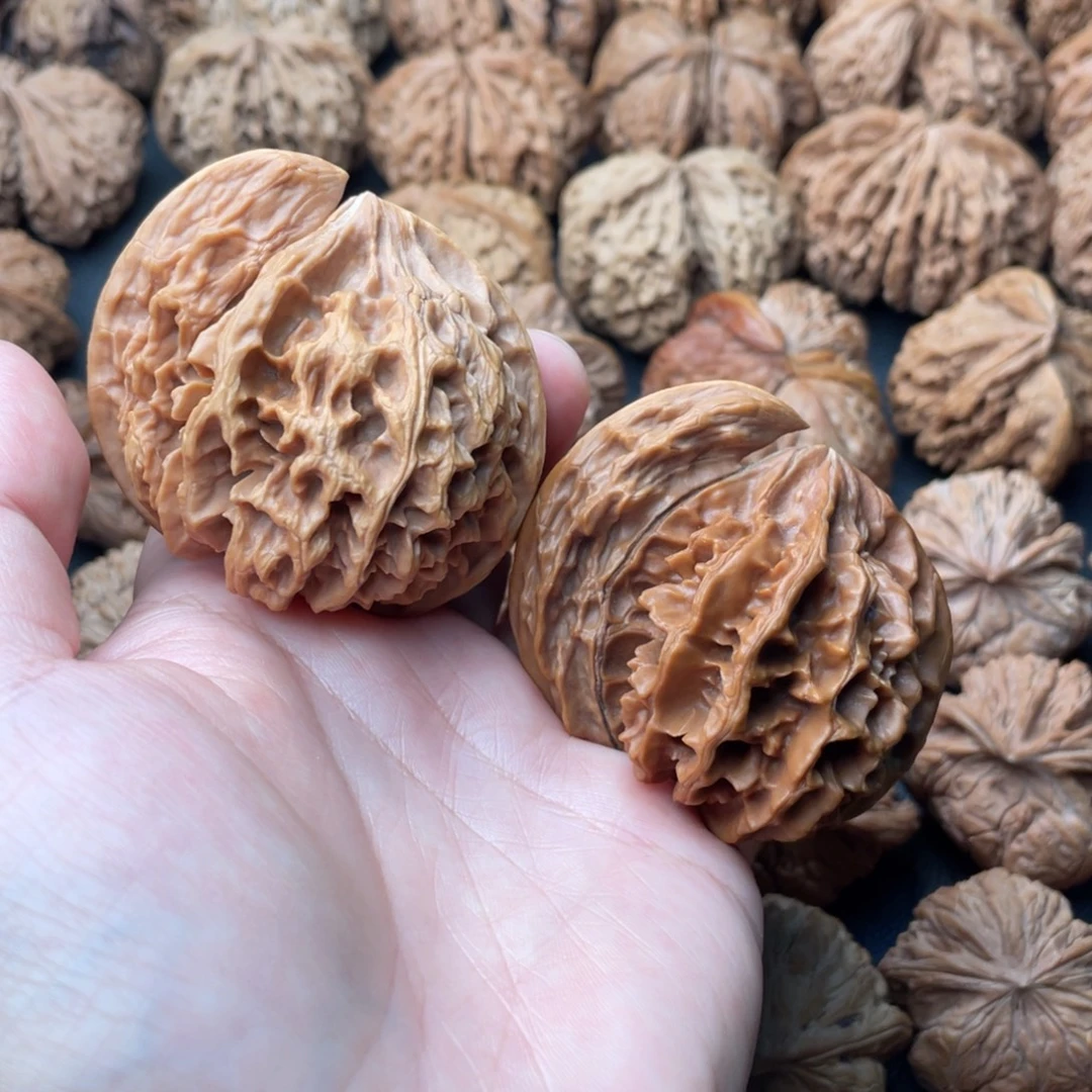把件文玩核桃54帝王角