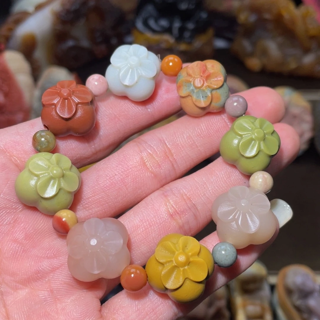 未镶嵌手串石英质玉