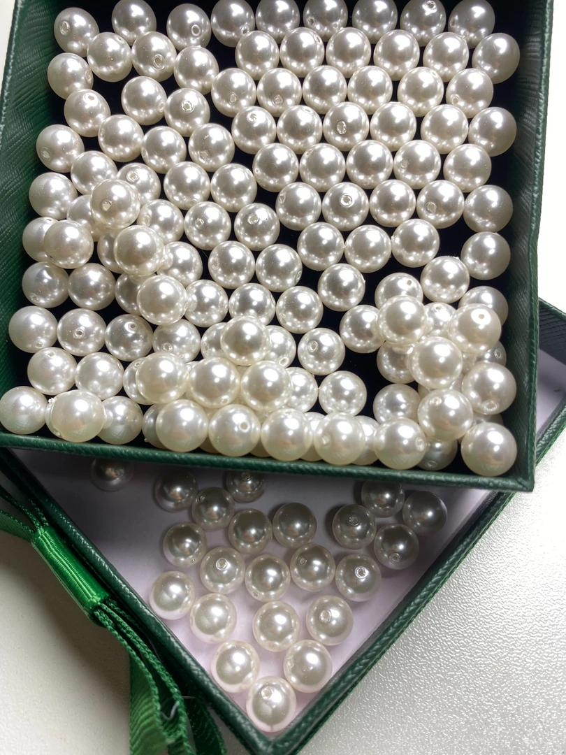 8mm 珍珠 配珠 隔珠 手链 项链 diy（满10赠1）