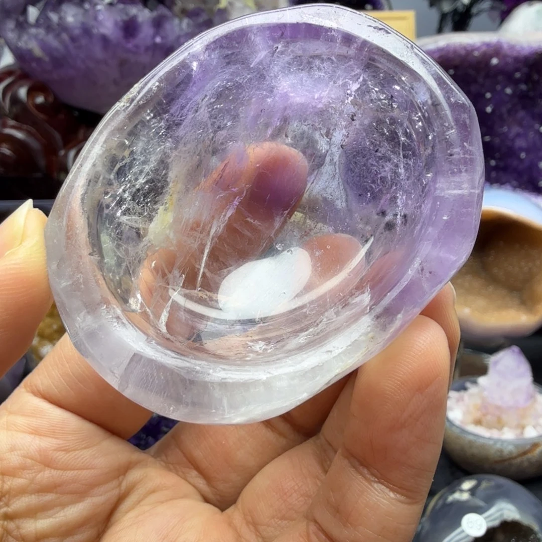 紫晶珠宝半成品未镶嵌